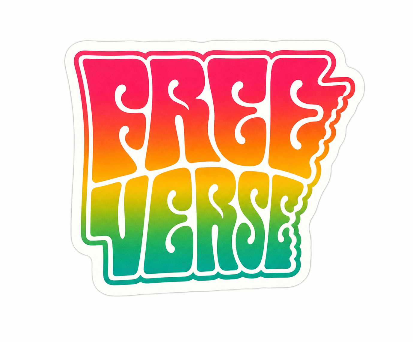FreeVerse Car Magnet - 4x4