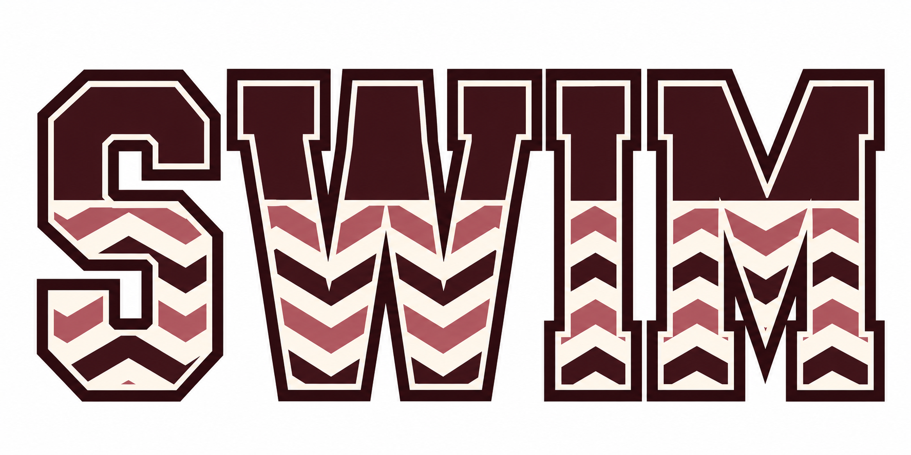 SWIM Chevron Varsity