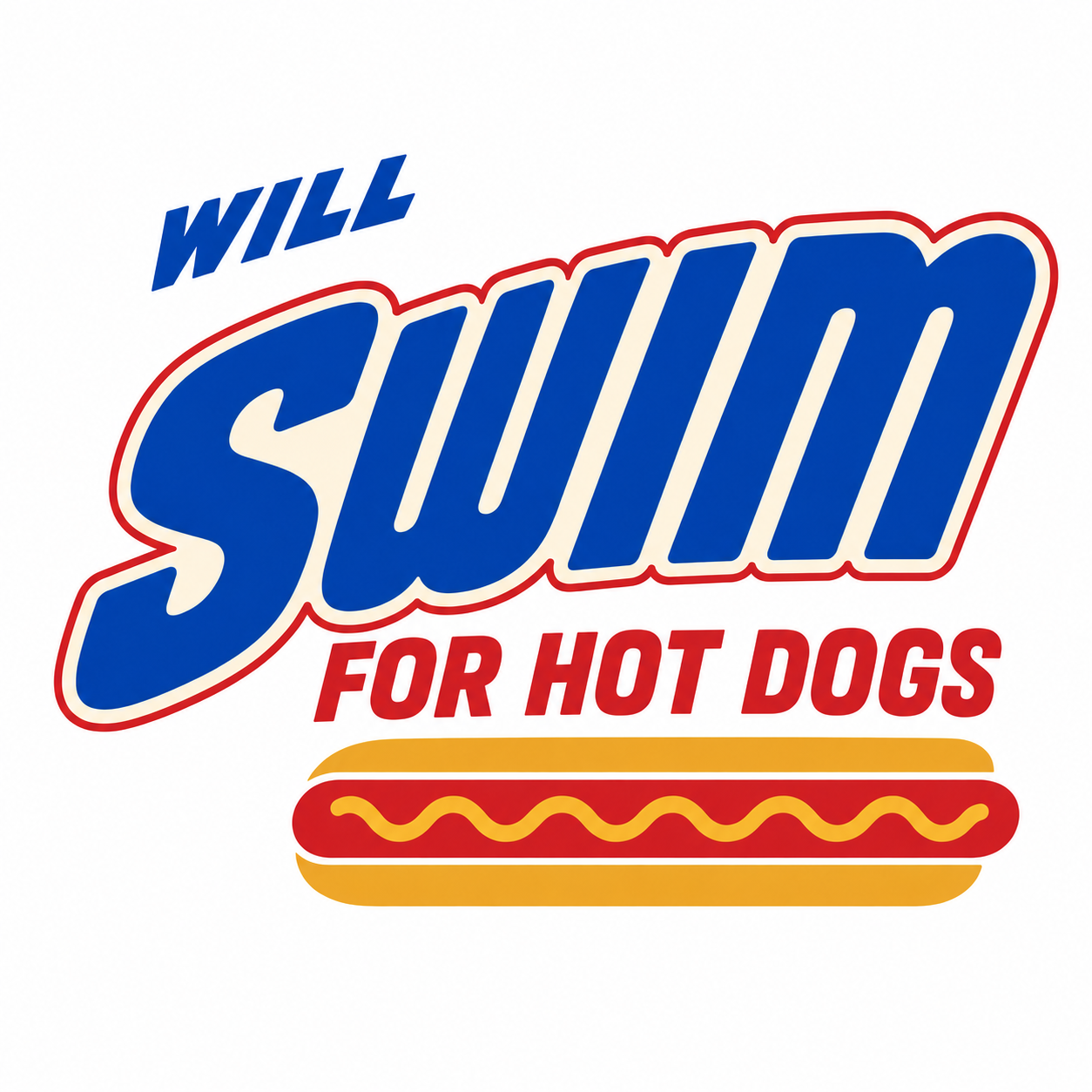 Will Swim for Hot Dogs
