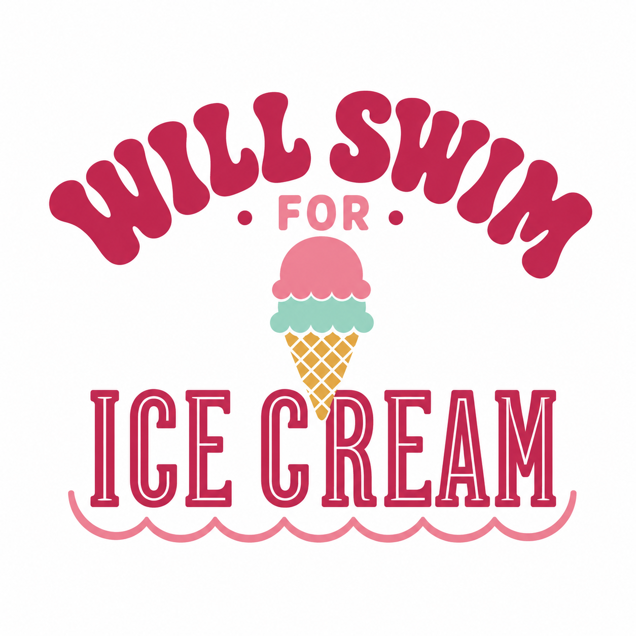 Will Swim for Ice Cream