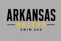 Arkansas Racers Swim Dad - Black/Yellow