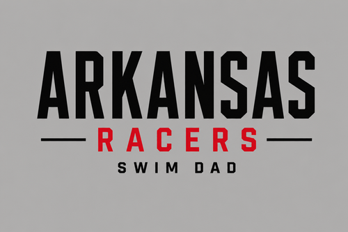 Arkansas Racers Swim Dad