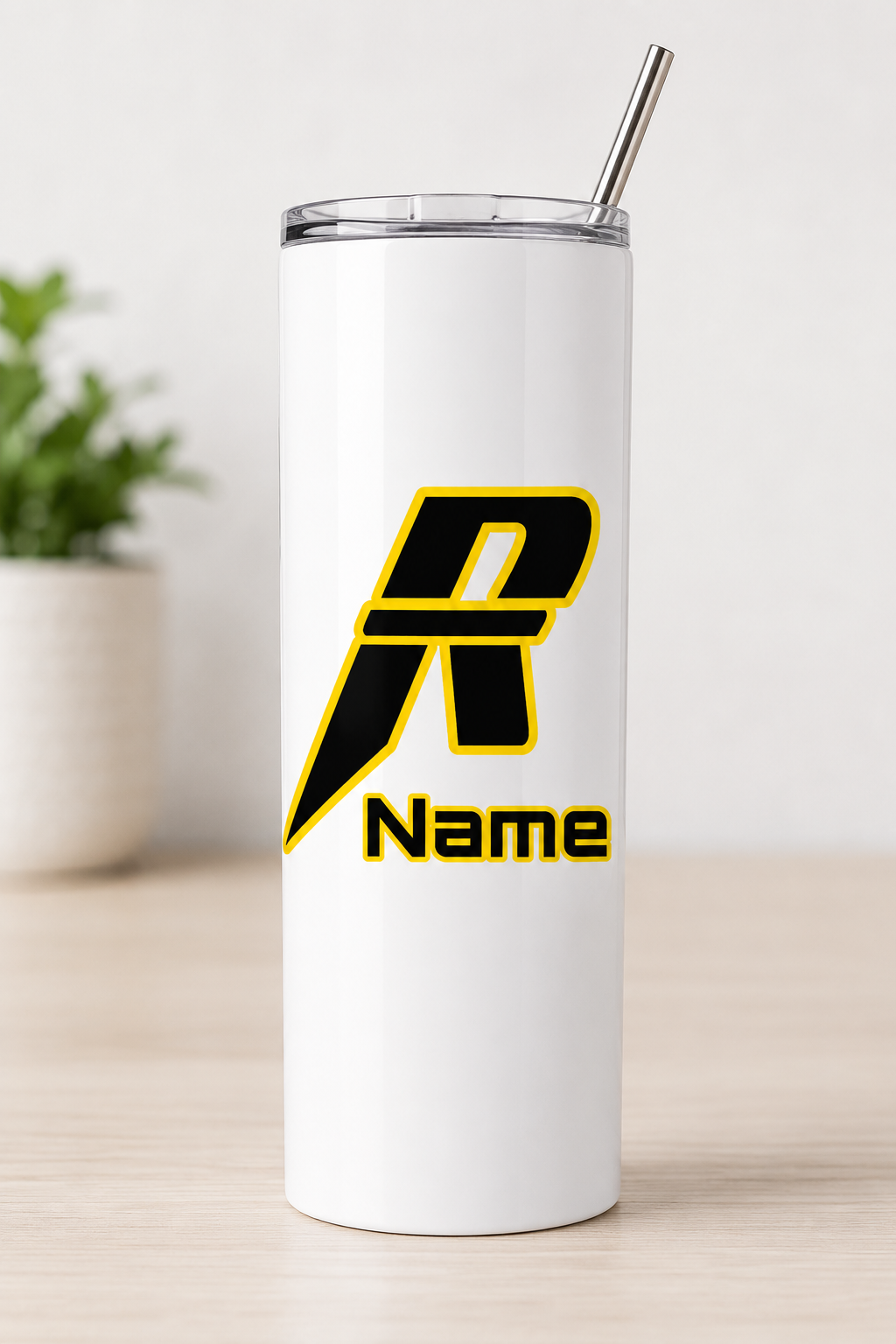 Arkansas Racers Skinny Tumbler