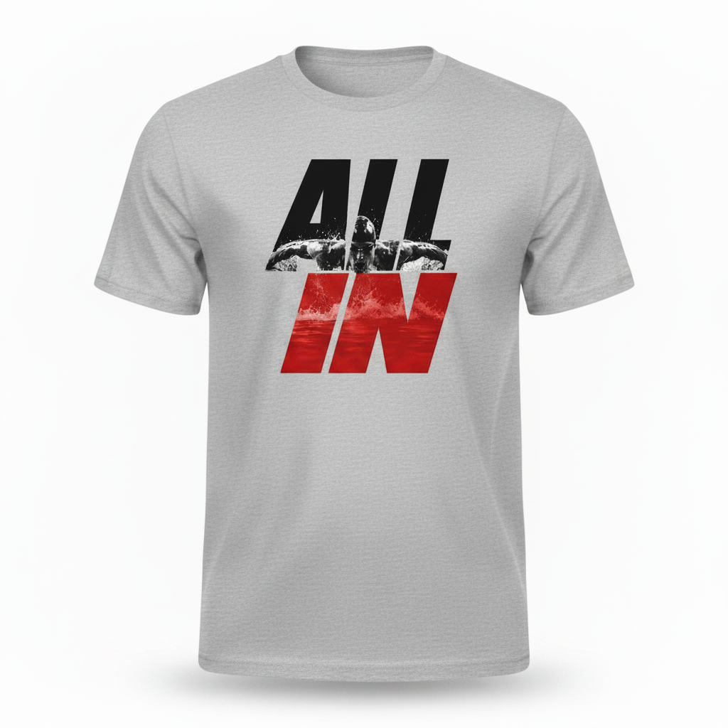 ALL IN - Male Swimmer