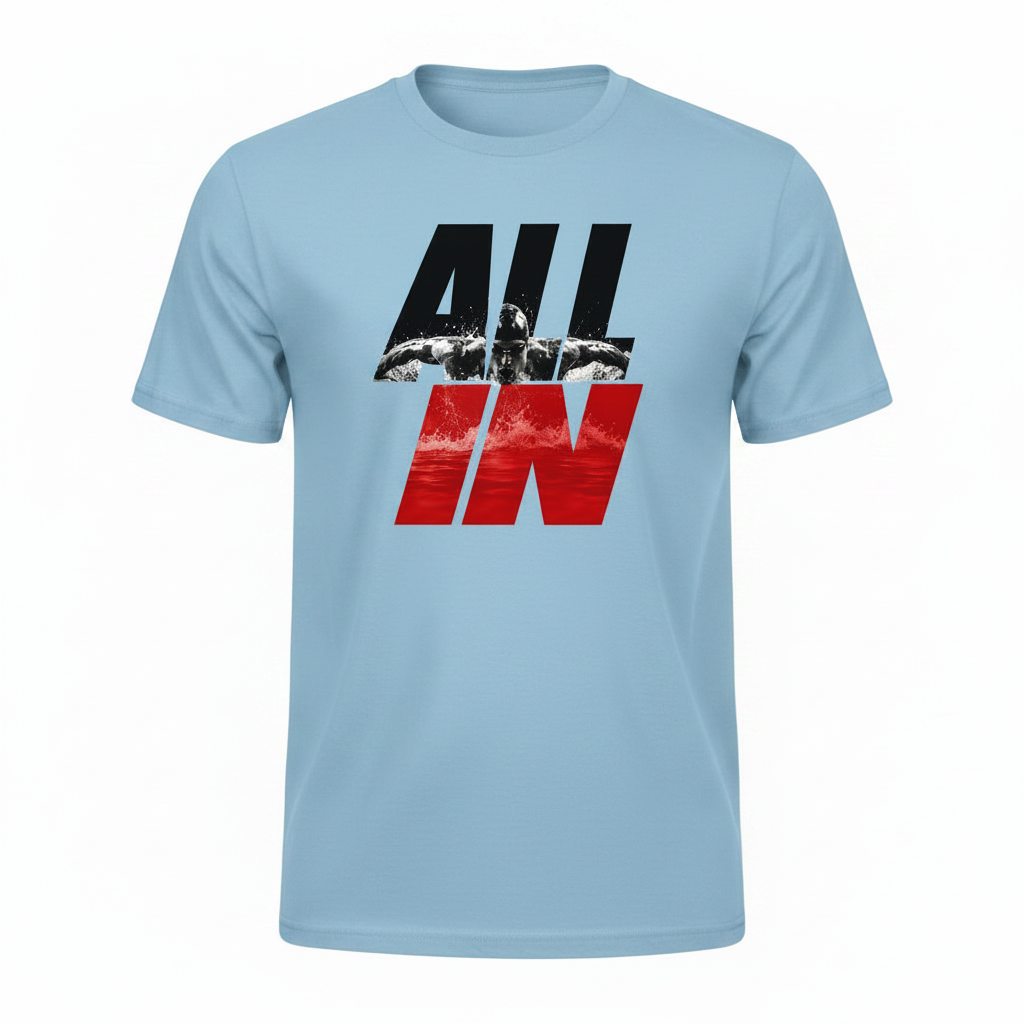 ALL IN - Male Swimmer