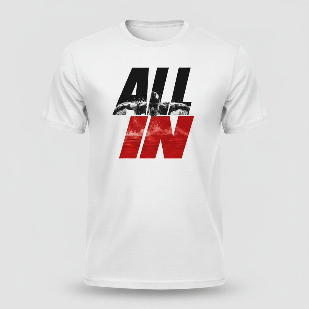 ALL IN - Male Swimmer