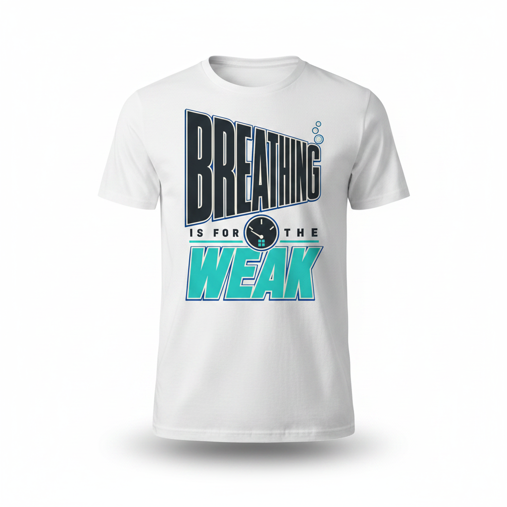 Breathing Is for the Weak - White