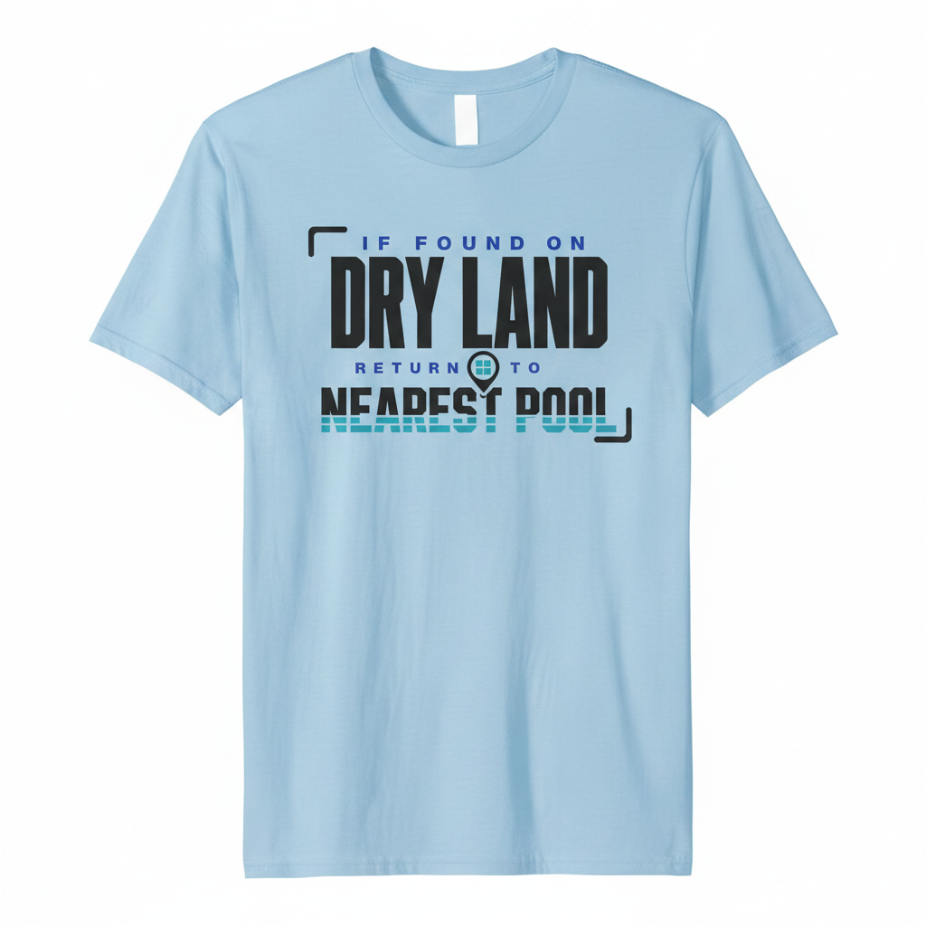 If Found on Dry Land Return to Nearest Pool