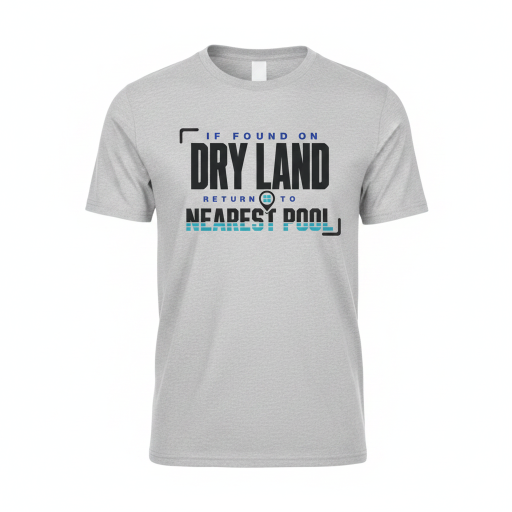 If Found on Dry Land Return to Nearest Pool