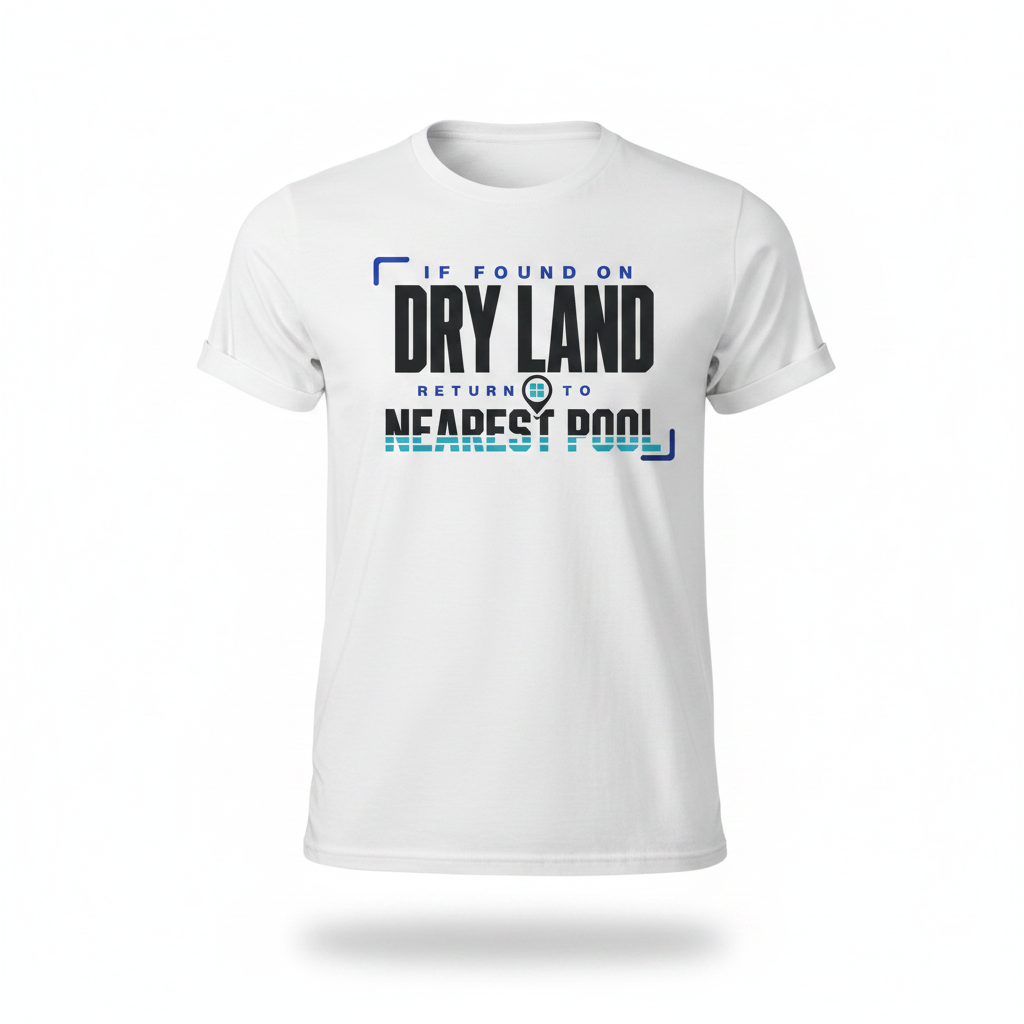 If Found on Dry Land Return to Nearest Pool