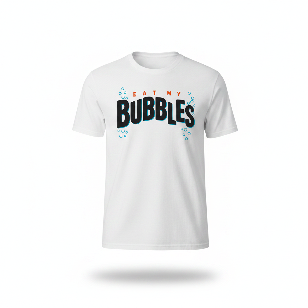 Eat My Bubbles - White