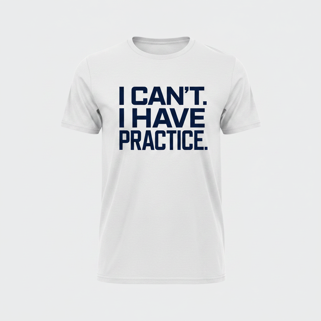 I Can't. I Have Practice.