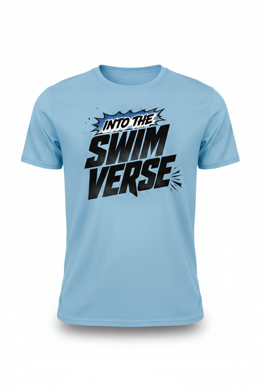 Into the Swimverse Light Blue Tee