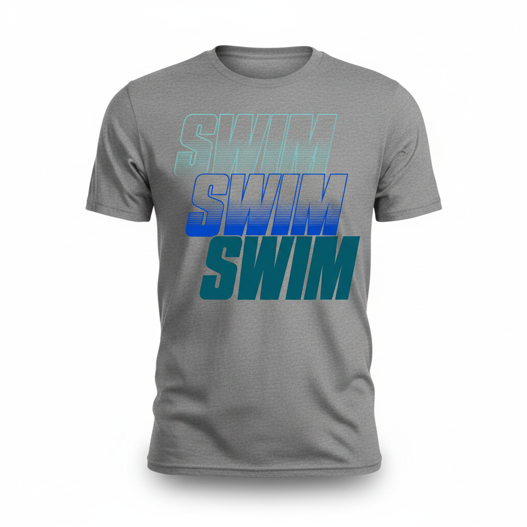 Swim Swim Swim - Sport Gray