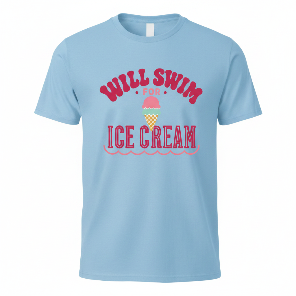 Will Swim for Ice Cream